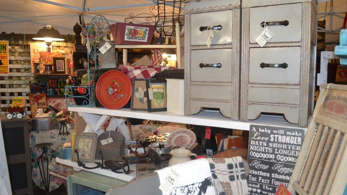 Brenda Buckingham’s Past Blessings Farm will offer a trove of repurposed vintage and antique items at “Pickin’ Boise Antique Show and Artisan Market.