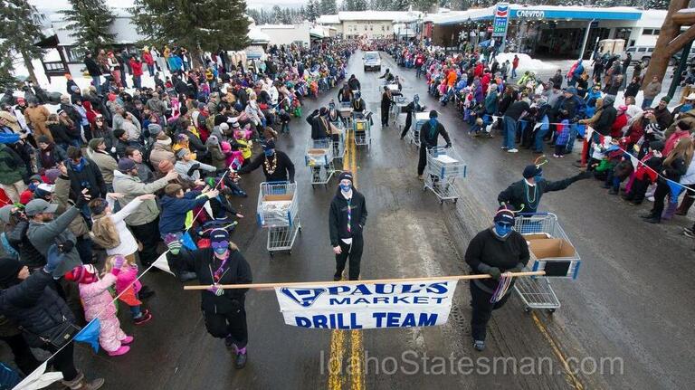 McCall Winter Carnival Parade 2016