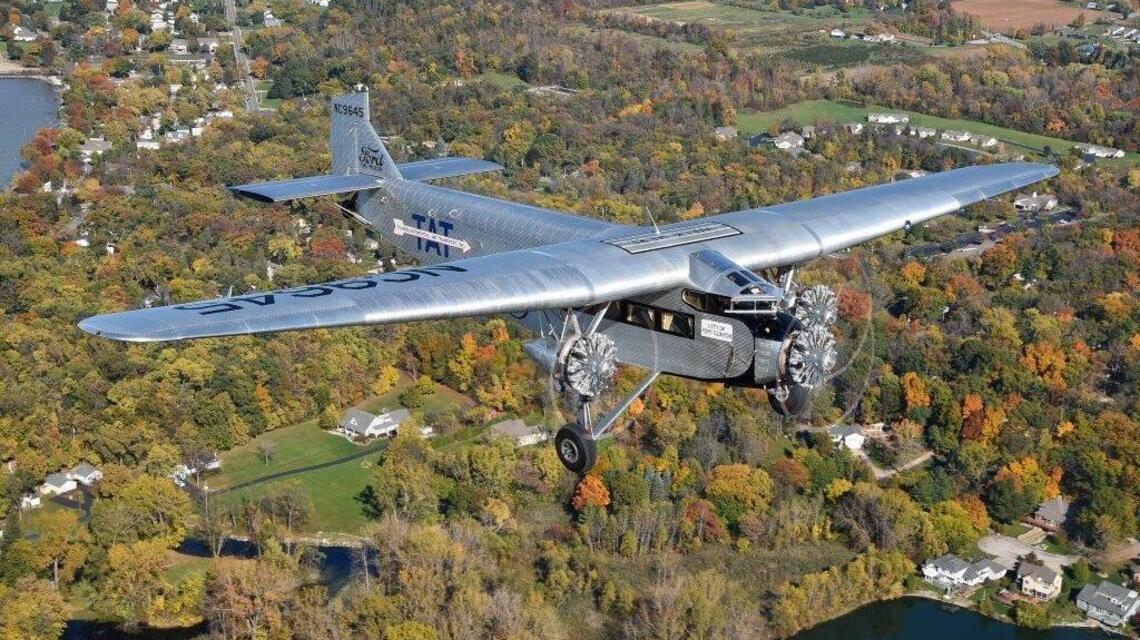 Soar through Idaho’s skies in an historic Ford Tri-Motor airplane