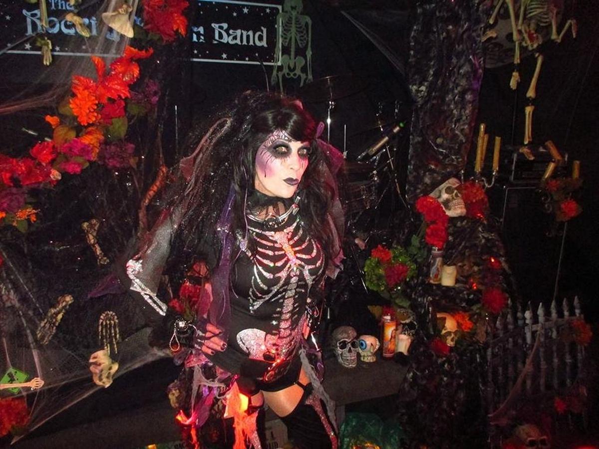Hannah’s puts on two nights of spooky fun with the “Zombie Prom,” and “Exotic Erotica Ball.” Rocci Johnson, pictured, will rock the stage on both nights.