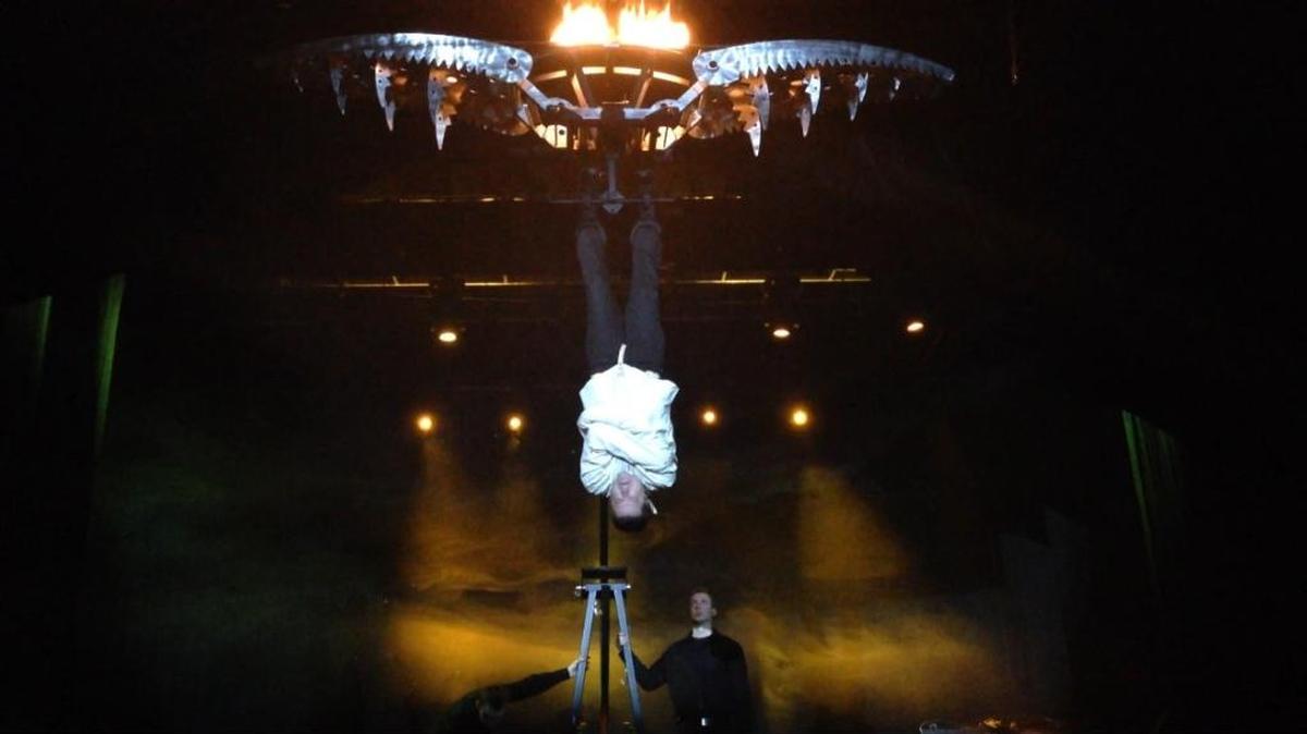 Montana-based illusionist Jay Owenhouse will attempt to break Houdini’s record for the straightjacket escape on Friday, June 3, at the Nampa Civic Center.