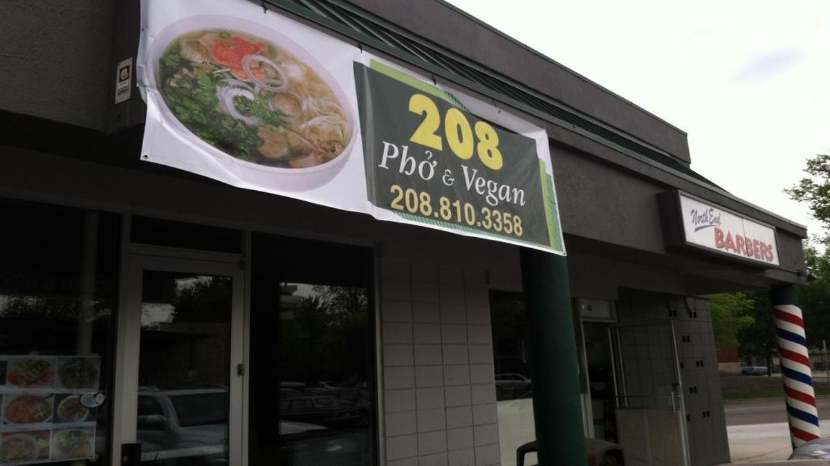 208 Pho & Vegan will open in the former spot of a North End institution — Jim’s Coffee Shop, which shuttered last holiday season.