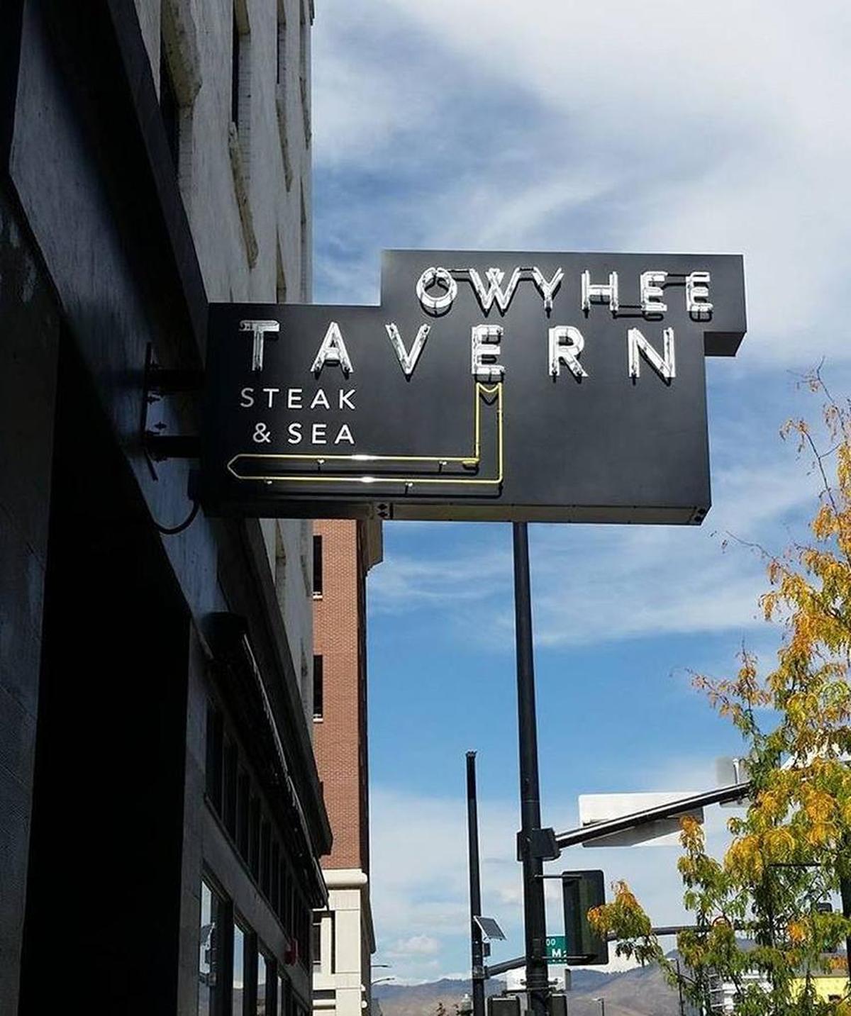 The Owyhee Tavern Steak & Sea, 1109 W. Main St. in Boise.