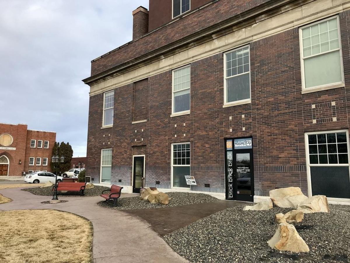 Brick 29 moved from the basement to the third floor in the Masonic Temple building in Nampa.