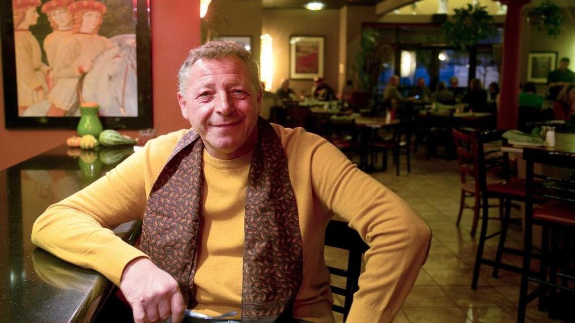In this 2015 photo, Gino Vuolo sits in the restaurant’s bar area.