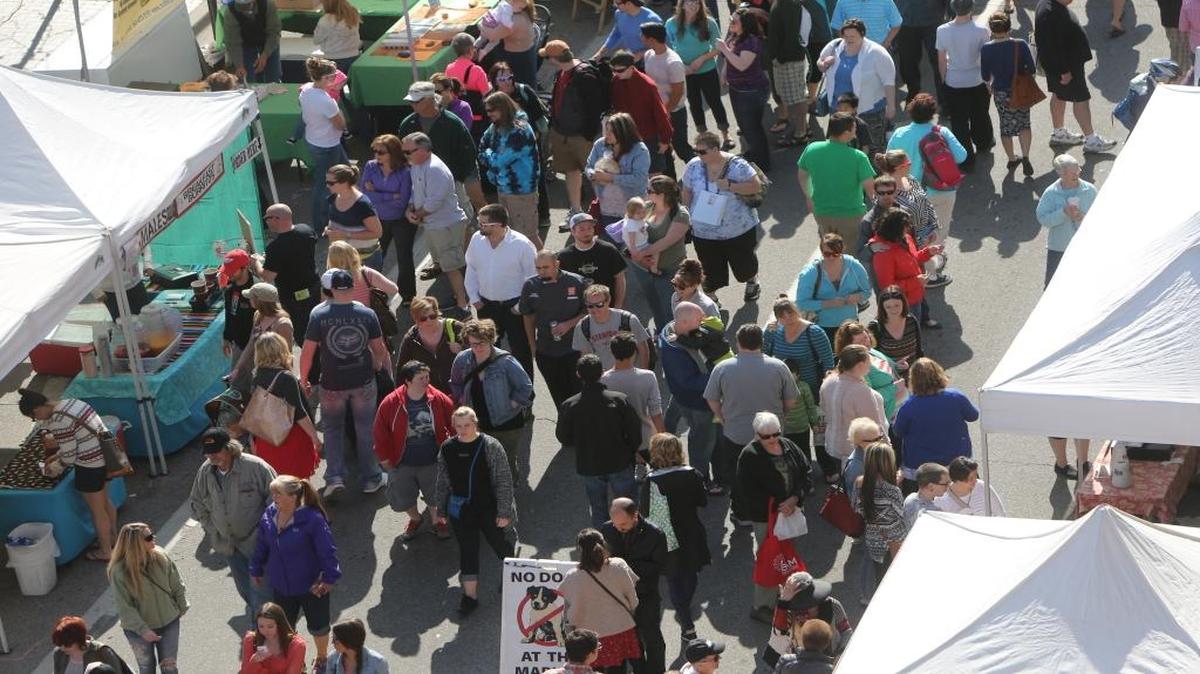 The popular Capital City Public Market, which started in 1994, is the largest of its kind in Idaho.