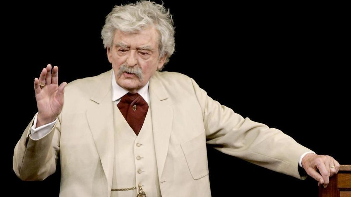 Hal Holbrook as Mark Twain: Jan. 30 at the Morrison Center.