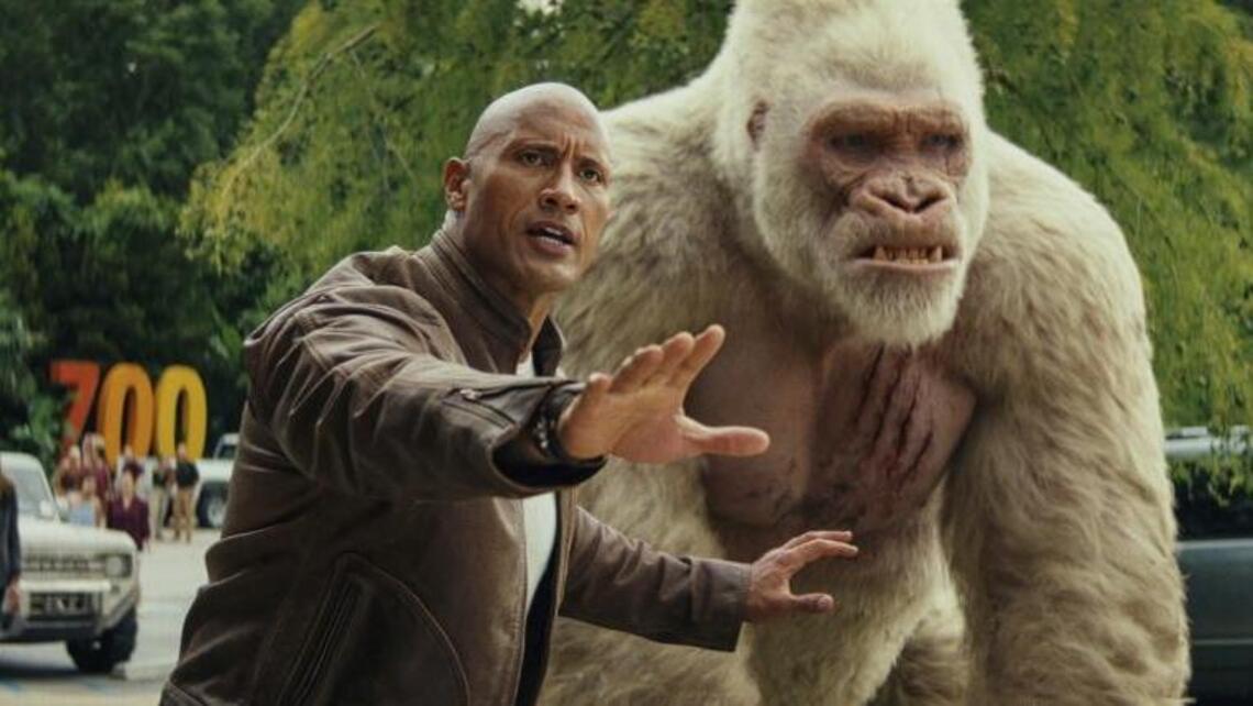 ‘Rampage’ is big, dumb fun