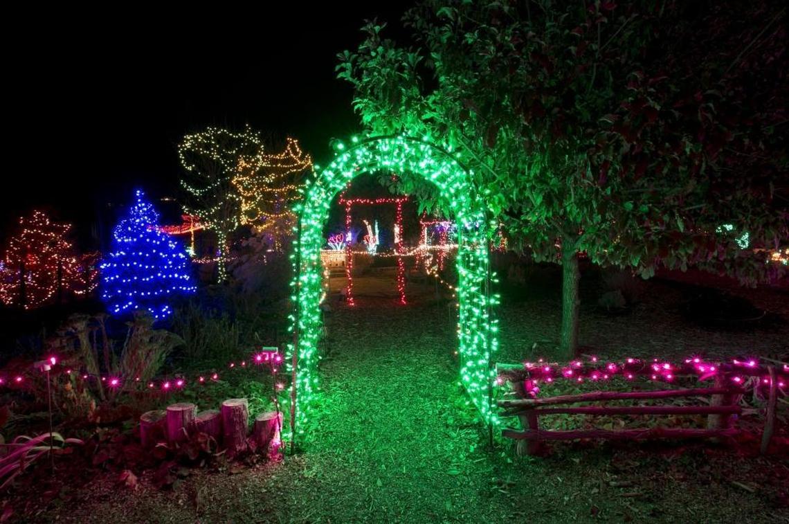 This is the last weekend to enjoy the Idaho Botanical Garden’s Winter Garden aGlow with its 300,000 lights.