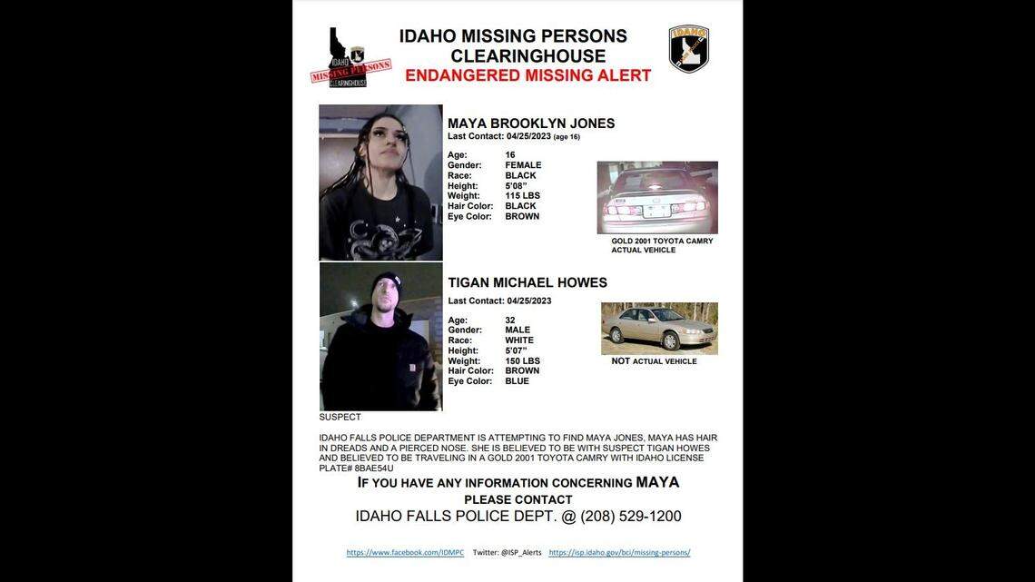 The Idaho Falls Police Department is asking for the public’s help in locating a missing teenage girl.