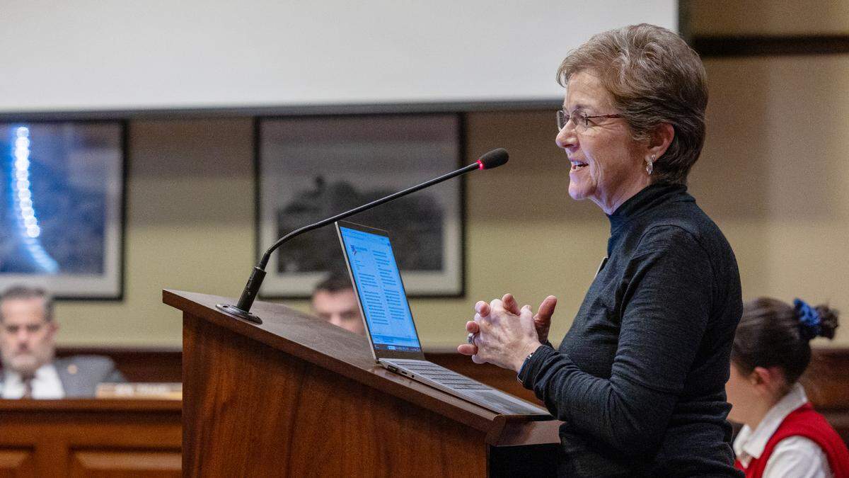 Jean Henscheid, co-president of The League of Women Voters of Idaho, testified that the organization opposed two bills that aimed to revise the state’s current citizen-led ballot initiative process.