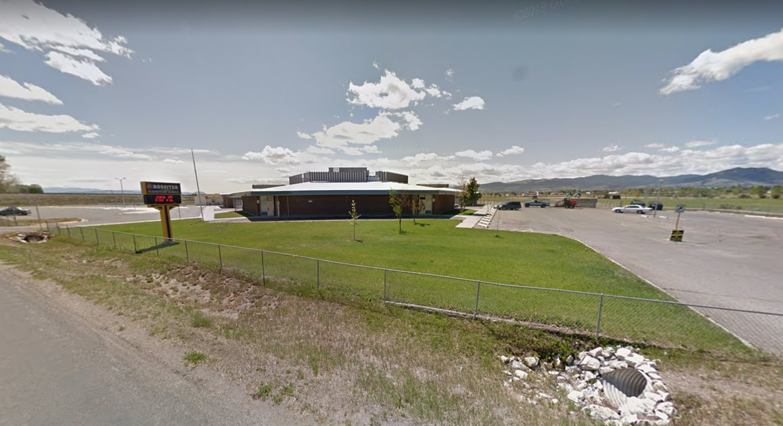 Police say a bomb detonated at Rossiter Elementary school in Helena, Montana on Tuesday.