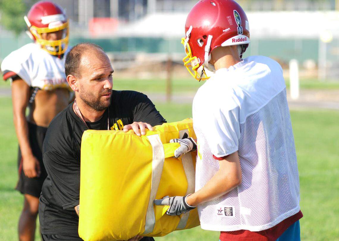 Former Boise State running back Jon Hellmandollar is entering his first season as Columbia’s head coach.