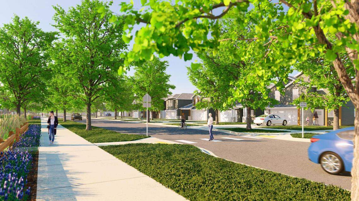 National home builders Lennar and The Land Group, an Eagle-based planning, design and architecture firm, will work on the Baratza subdivision at Black Cat and McMillan roads.