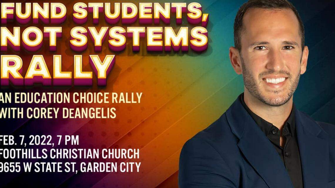 The Idaho Freedom Foundation is hosting a “school choice” rally at a church in Garden City on Monday after the Basque Center canceled the event over concerns about public safety and criticism from those opposed to the rally.