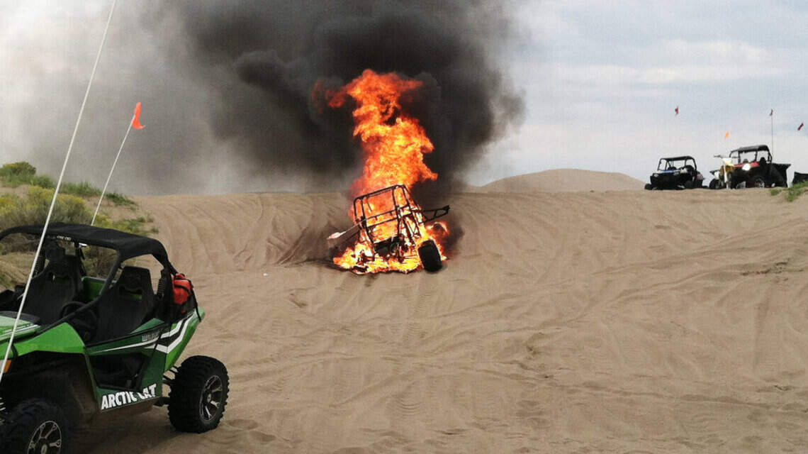 2 Idahoans rode it offroad. It caught fire, killing 1. The Polaris RZR’s fiery record