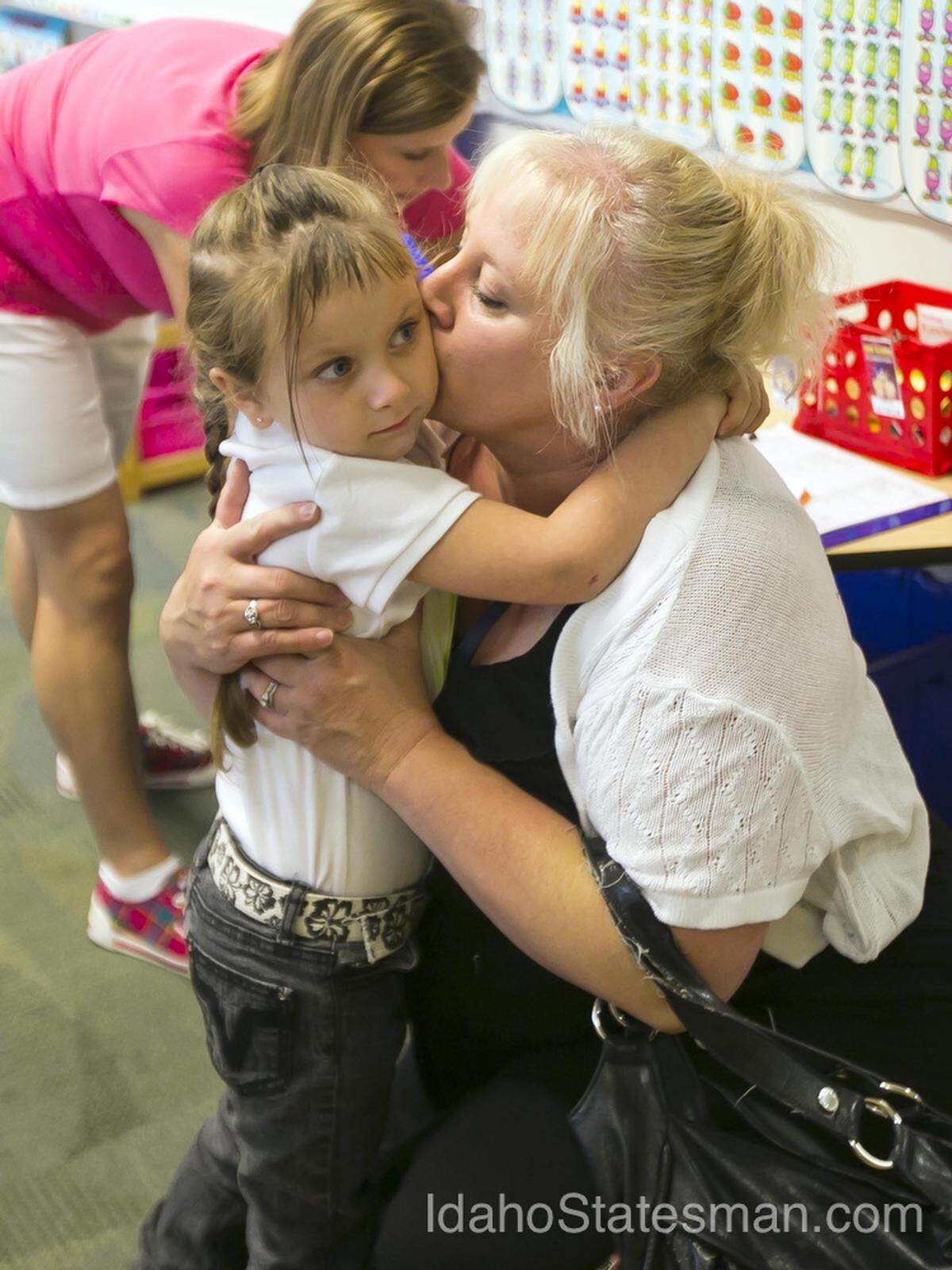 first day of school, Van Buren Elementary, Caldwell School District