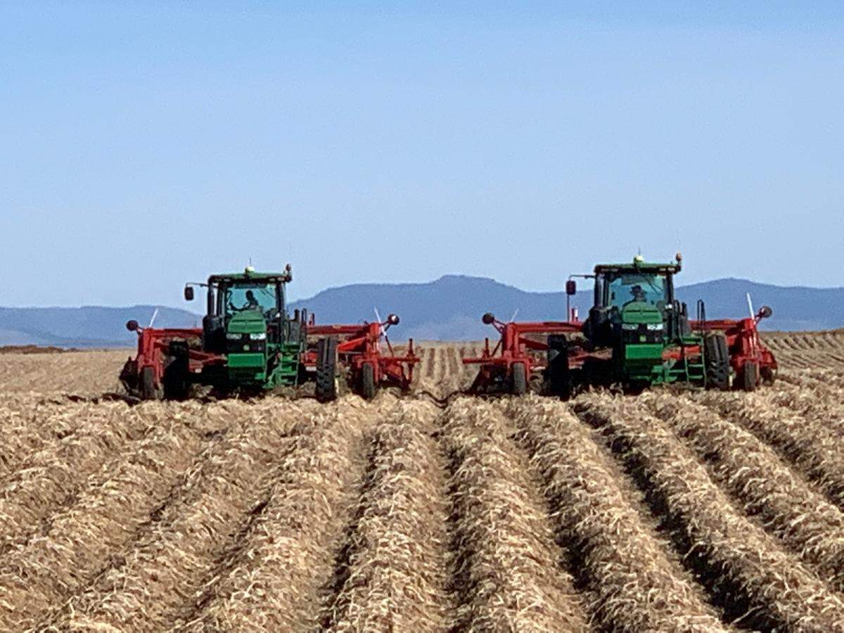 Mickelsen Farms operates potato farms and other agricultural businesses in southeastern Idaho.