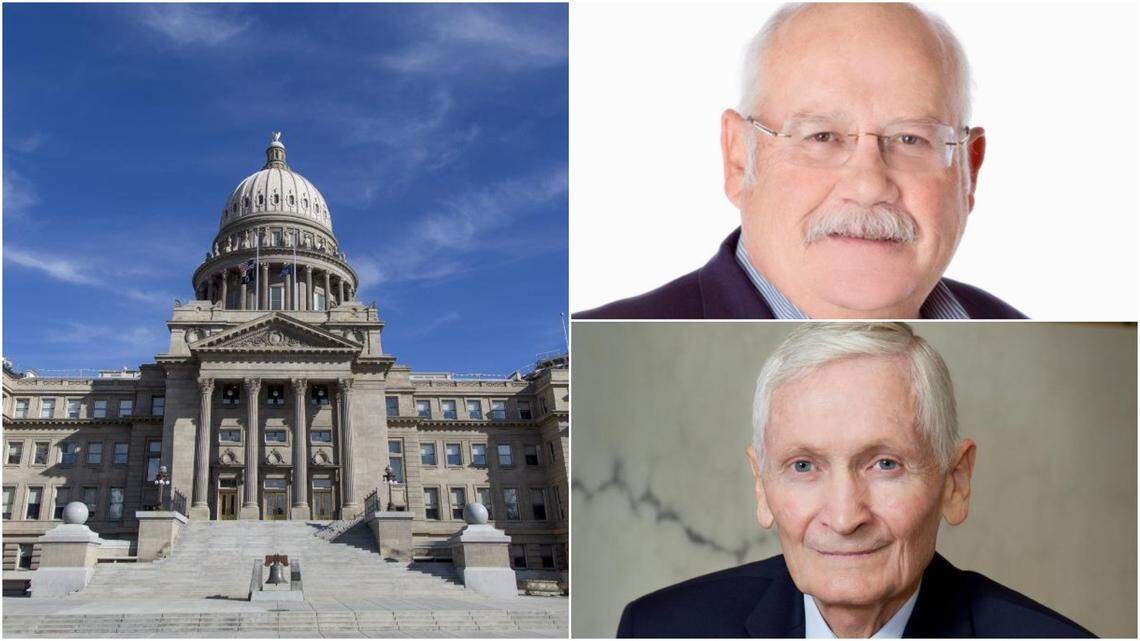 Former Idaho Secretary of State Ben Ysursa, top, and former Idaho Attorney General Jim Jones caution that Idaho legislators are trying to usurp powers delegated to others in the Idaho Constitution.