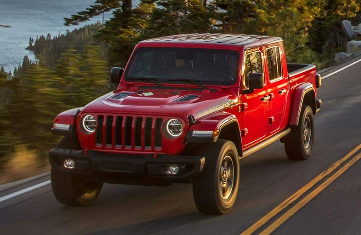 The Gladiator Rubicon “exudes adventure,” Jeep says.
