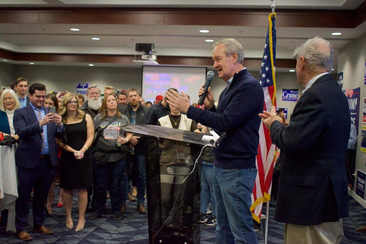 Idaho U.S. Sen. Mike Crapo, center, helped vote down a recent Senate amendment along with fellow Idaho Republican U.S. Sen. Jim Risch, right, that would have required the Justice Department to release all records related to Jeffrey Epstein within 15 days.