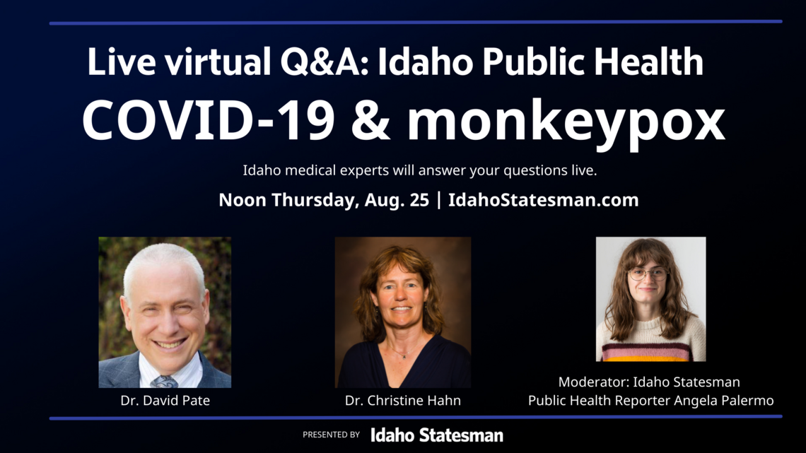 Watch: Virtual Q&A with top Idaho doctors on public health threats, recorded earlier