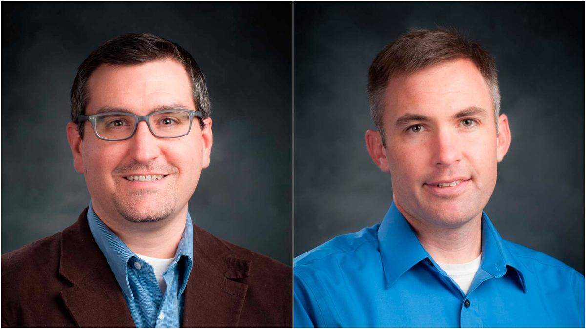 Philip Watson, left, and Jason Winfree are professors of applied economics in the Department of Agricultural Economics and Rural Sociology at the University of Idaho.