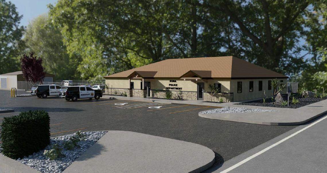 The city of Kuna is accepting bids to build a new police station next to city hall.