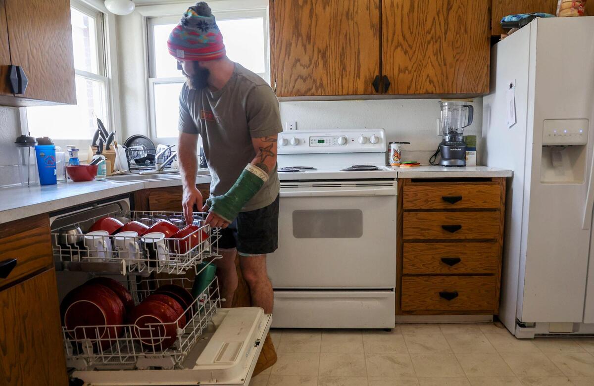 Zachary Strosnider said wages are not keeping up with the cost of living and making it hard for local people to keep living in Boise. The small business owner struggles to keep up with rent, gasoline prices and cost of living expenses. He said no to a steep rise in his rent and has moved into a house with two roommates to help cut costs.