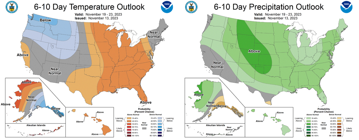 It will likely be cold and rainy in northwest Washington this Thanksgiving, while the mountain passes may see some snow.