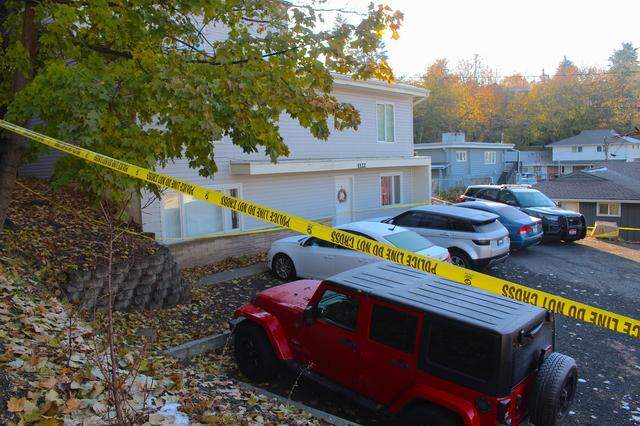 Four students were found dead Sunday, Nov. 13, at this home on King Road near the University of Idaho in Moscow.