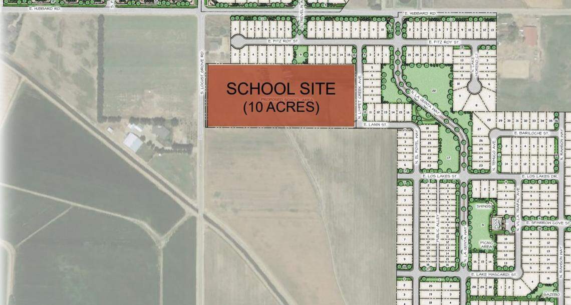 Westpark Co. donated 10 acres to Kuna School District for a new elementary school. Now it would just be up to voters to provide the funding.