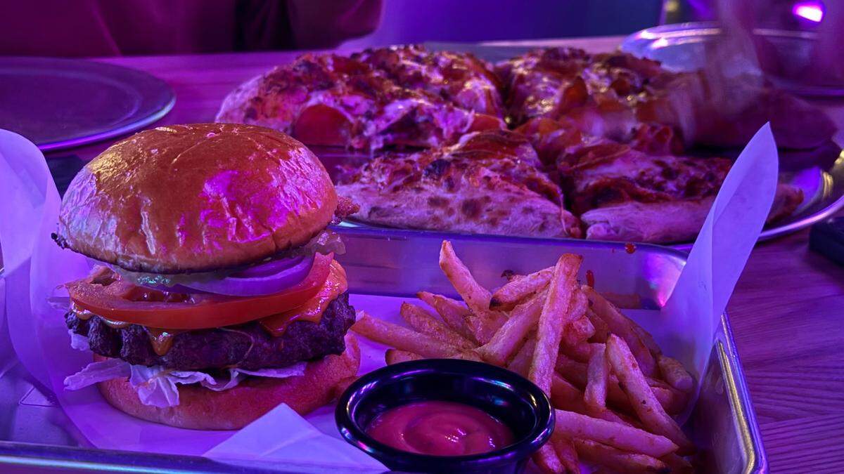 VR1 Arcade in Meridian offers bar classic like burgers, french fries and pizza. Arcade owner Brendan Smythe says guests will be pleasantly surprised with both the quality and price of food served.