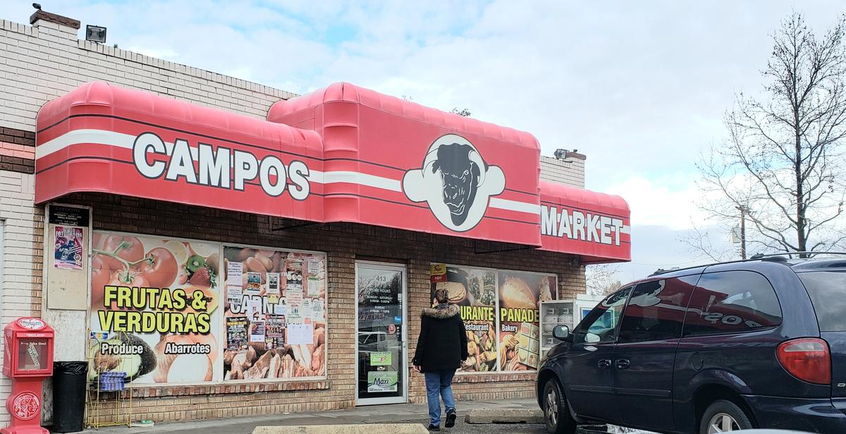 The cramped space at Campos Market only allows rooms for four short aisles of food and a lunch counter with tables that seat 24 people. The new location on West Fairview Avenue, expected to open later this year or next year, will have room for 44 seats and adequate parking.