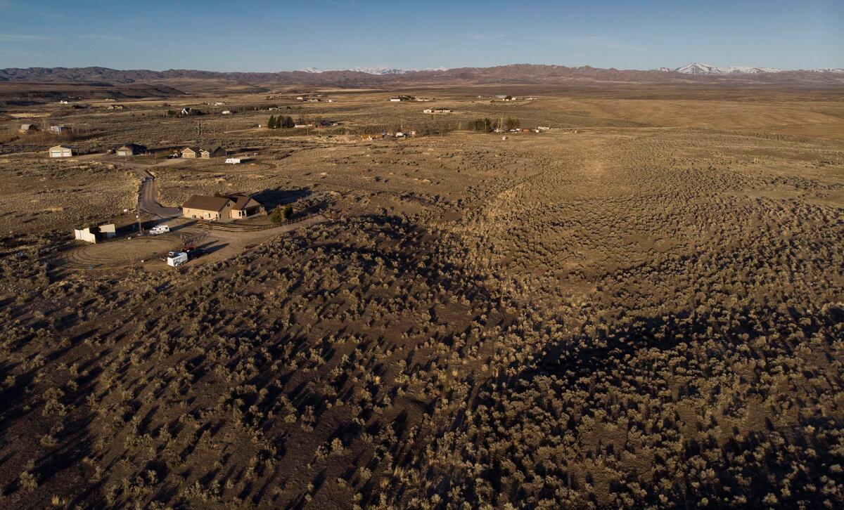 Mayfield Springs, a proposed 2,400-unit development at the border of Elmore and Ada County north of Interstate 84, would surround about 20 homes in the Mayfield area.