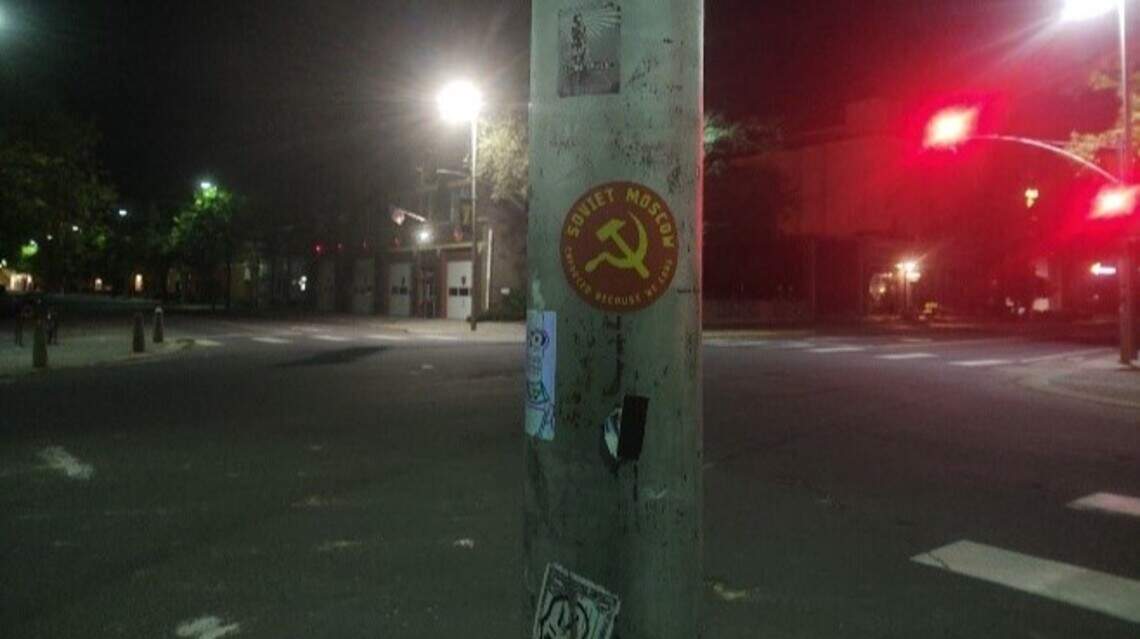 Son, grandsons of Idaho pastor fight city over ‘Soviet Moscow’ sticker charges