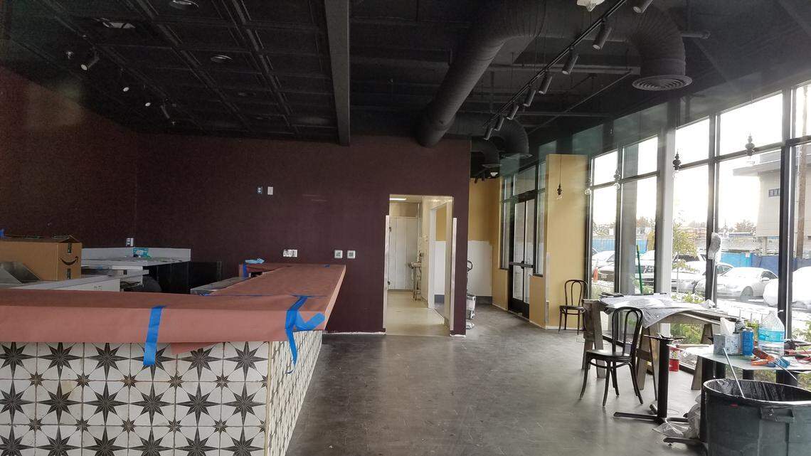 A glimpse inside the planned Casanova Pizzeria space at 2431 W. Fairview Ave.