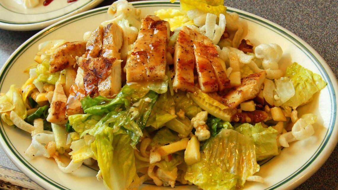 The Sage Cafe’s menu included tempting salads.