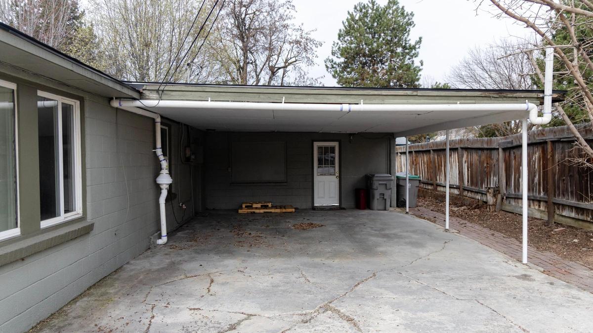 Retrofit radon mitigation systems can be seen on the outside of houses around Boise and the Treasure Valley.
