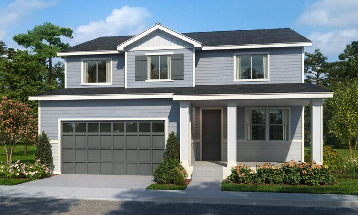 Lennar hopes to have its Meridian homes ready to move in by January or February of next year.