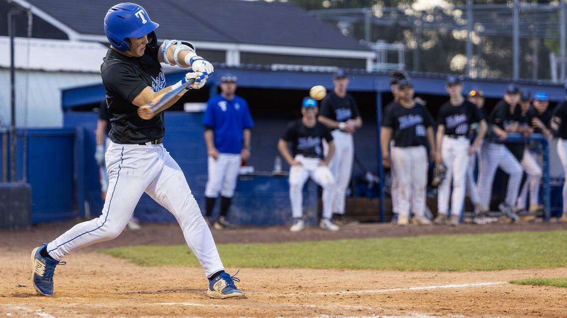 A battle with a rare form of bone cancer cost Timberline’s Eli Parker his right knee. But the senior returned to the diamond this spring and leads the Wolves in batting average and on-base percentage. 