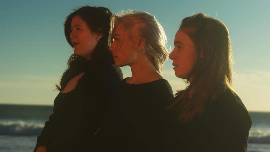 Boygenius, from left, is Lucy Dacus, Phoebe Bridgers and Julien Baker.