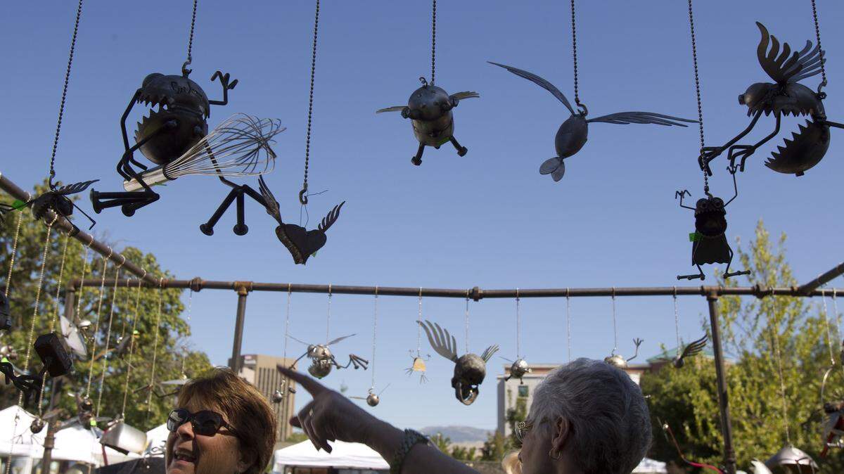 Art in the Park, Boise Art Museum’s biggest fundraiser, is held every September in Julia Davis Park.