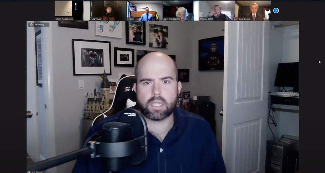 “Frankly, does our voice count?” Meridian City Councilman Luke Cavener asked Ada County Highway District commissioners in this joint Zoom meeting Oct. 22 of the commissioners and the council. Cavener dislikes some parts of ACHD’s plan to widen Eagle Road between Amity and Victory roads.