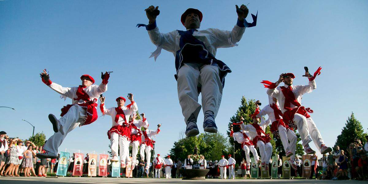 Performers from Boise’s Oinkari Basque Dancers will be part of Jaialdi.