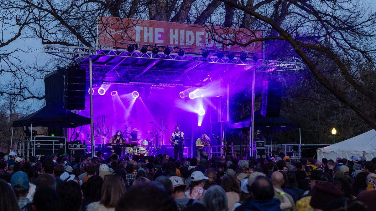 The National Parks perform at The Hideout stage at Julia Davis Park during Treefort Music Fest, March 22, 2024. Boise’s City Council voted Jan. 28 to allow hard liquor at large permitted events such as Treefort.