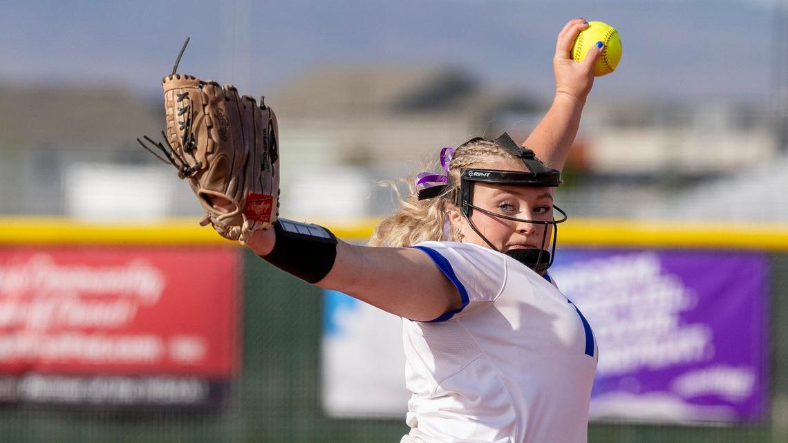 Timberline senior pitcher Delaney Wright was voted the 6A Southern Idaho Conference Player of the year by the league’s softball coaches.