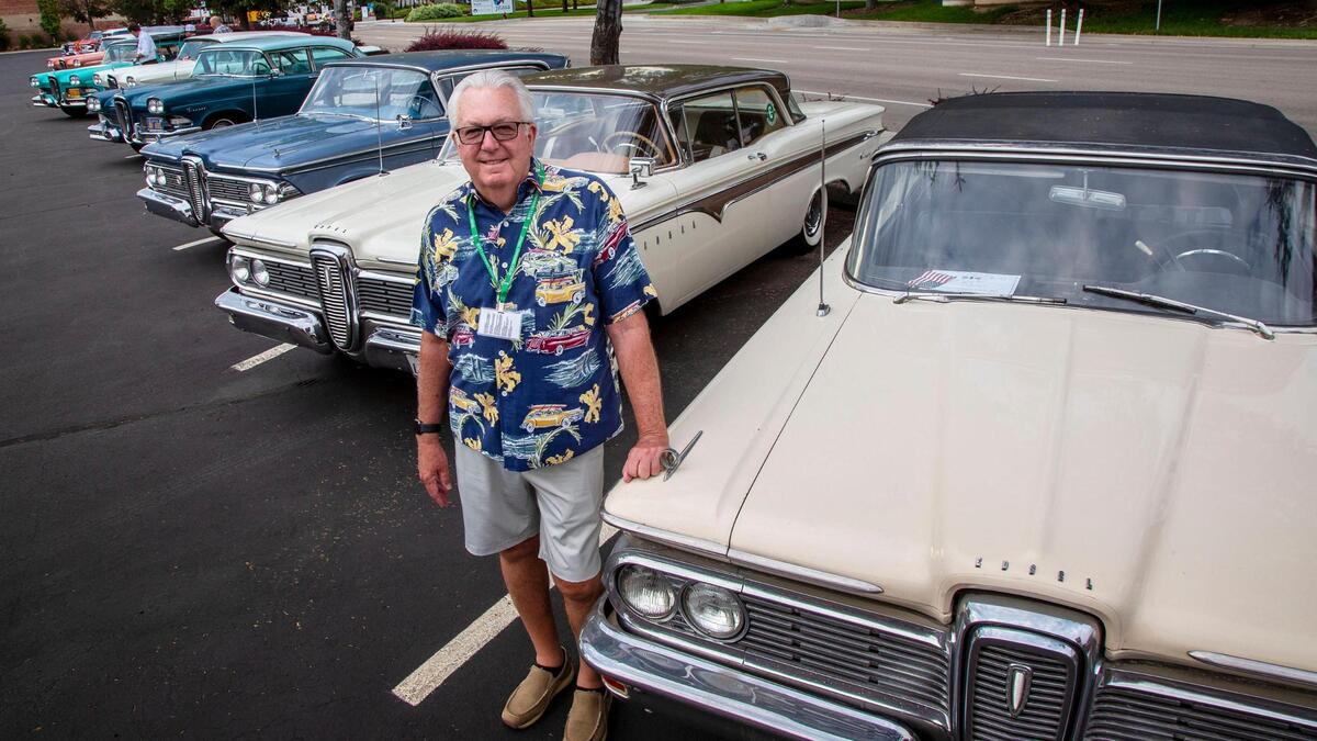 Dave Sinclair, of Eagle, founded the Edsel Owners Club. It’s holding its 52nd-annual convention this week in Boise.