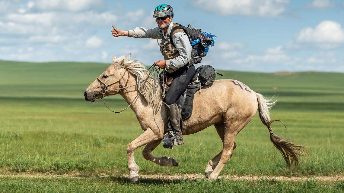 Mongol Derby is ‘world’s longest horse race.’ A 70-year-old Boise man just won it.