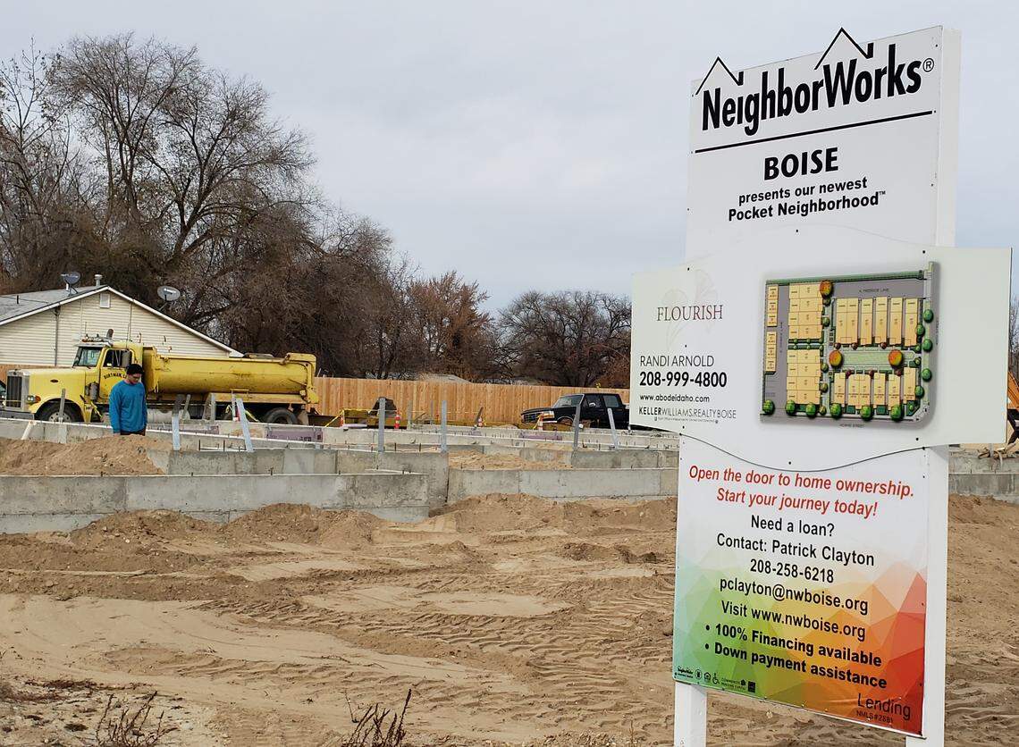 The Flourish pocket neighborhood will have 20 homes between 900 and 1,800 square feet near the Garden City Greenbelt. Prices will start in the low $200,000s.